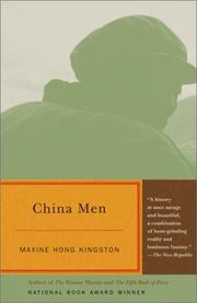 Cover of China men by Maxine Hong Kingston