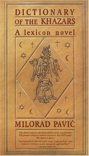 Front cover of Hazarski rečnik by Milorad Pavić