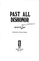Cover of Past all dishonor by James M. Cain