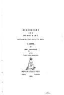 Front cover of Beachheads and mountains by Hans Juergensen