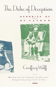 Front cover of The Duke of deception by Geoffrey Wolff