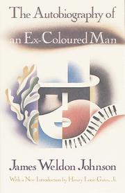 Cover of Autobiography of an Ex-Colored Man by James Weldon Johnson