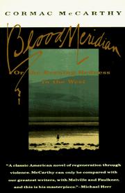 Cover of Blood Meridian by Cormac McCarthy