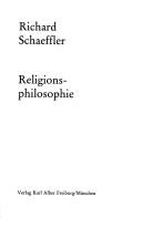 Cover of Religionsphilosophie by Richard Schaeffler
