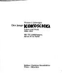 Cover of Der junge Kokoschka by Werner J. Schweiger