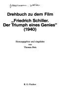 Front cover of Drehbuch zu dem Film "Friedrich Schiller, der Triumph eines Genies", 1940 by Walter Wassermann