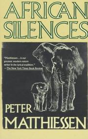 Cover of African silences by Peter Matthiessen