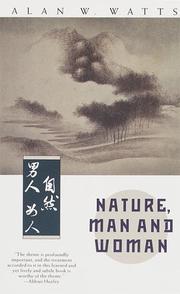 Front cover of Nature, Man,& Woman by Alan Watts