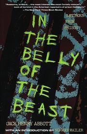 Front cover of In the belly of the beast by Jack Henry Abbott
