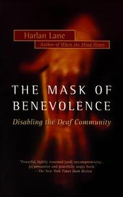 Cover of The mask of benevolence by Harlan L. Lane