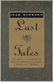 Cover of Last Tales by Isak Dinesen
