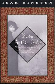 Cover of Seven Gothic tales by Isak Dinesen