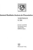 Front cover of Das Kultbild im Ritus des esoterischen Buddhismus Japans by Roger Goepper