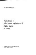 Cover of Milestones by Jack Chambers