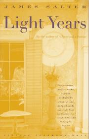 Cover of Light years by James Salter