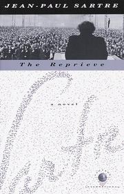 Front cover of Sursis by Jean-Paul Sartre