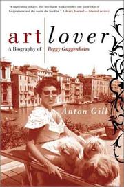 Cover of Art Lover by Anton Gill