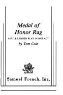 Front cover of Medal of Honor rag by Cole, Tom