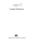 Cover of Lessings Christentum by Arno Schilson