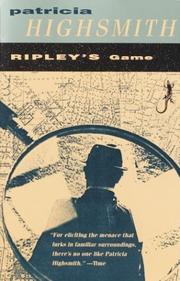Front cover of Ripley's Game (Ripley #3) by Patricia Highsmith