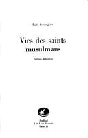 Cover of Vies des saints musulmans by Emile Dermenghem