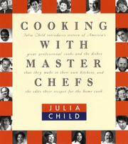 Front cover of Cooking with master chefs by Julia Child