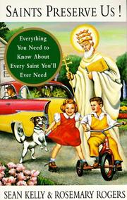 Front cover of Saints preserve us! by Sean Kelly