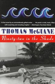 Cover of Ninety-two in the Shade by Thomas McGuane