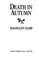 Front cover of Death in autumn by Magdalen Nabb