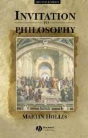 Front cover of Invitation to philosophy by Martin Hollis