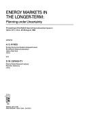 Front cover of Energy markets in the longer-term by IMACS International Symposium (2nd 1984 Upton, N.Y.)
