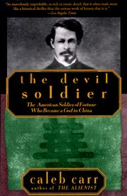 Cover of The devil soldier by Caleb Carr