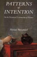 Cover of Patterns of intention by Michael Baxandall