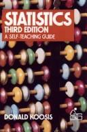 Cover of Statistics by Donald J. Koosis