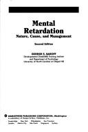Cover of Mental Retardation by George S. Baroff