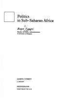 Front cover of Politics in sub-Saharan Africa by Roger K. Tangri