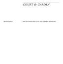 Front cover of Court & garden by Michael Dennis