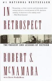 Cover of In retrospect by Robert Francis McNamara