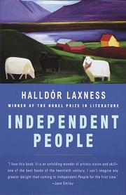 Cover of Sjálfstætt fólk by Halldór Laxness