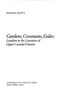 Front cover of Gardens, covenants, exiles by Duffy, Dennis