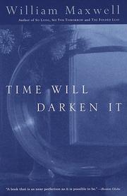 Cover of Time will darken it by William Maxwell