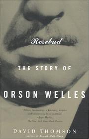 Cover of Rosebud by David Thomson