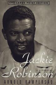 Cover of Jackie Robinson by Arnold Rampersad
