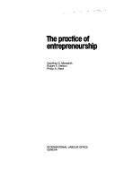 Front cover of The practice of entrepreneurship by G. G. Meredith