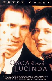 Front cover of Oscar and Lucinda by Peter Carey