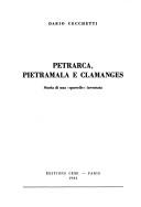 Cover of Petrarca, Pietramala e Clamanges by Dario Cecchetti
