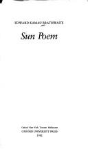 Front cover of Sun poem by Kamau Brathwaite