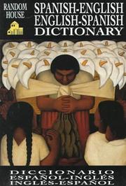 Front cover of Random House Spanish-English, English-Spanish dictionary by Margaret H. Raventós