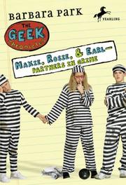 Front cover of Maxie, Rosie, and Earl- Partners In Grime by Barbara Park