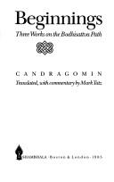 Cover of Difficult beginnings by Candragomin.